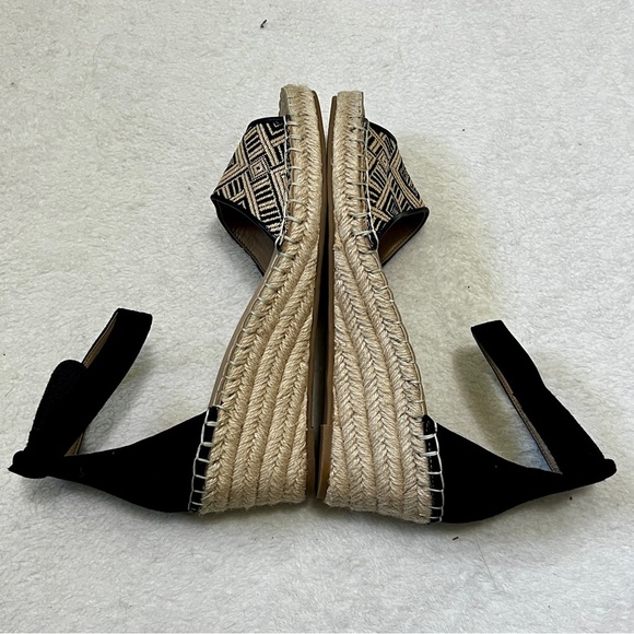 Rockport Marah Espadrille Geometric Print Wedge Sandals - Size 10 - Picture 7 of 14